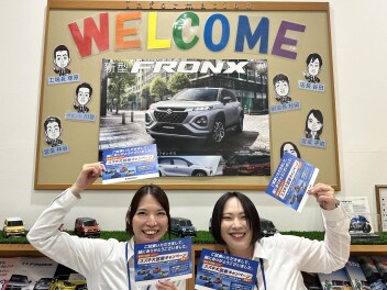 大試乗キャンペーン開催中！新型スペーシアギア・フロンクスございます☆★